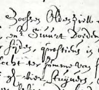 Afbeelding akte Gosen Jans